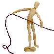 CablePro - picture of wooden artist doll  pulling cable