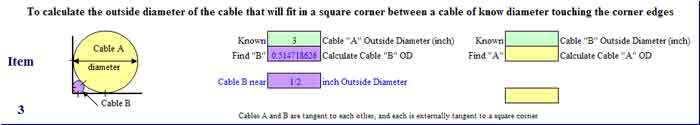 ConduitPro Item 3 - tangent circles to each other and a corner
