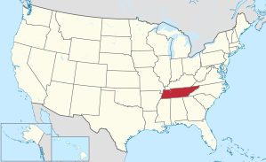 Knoxville, Tennessee location